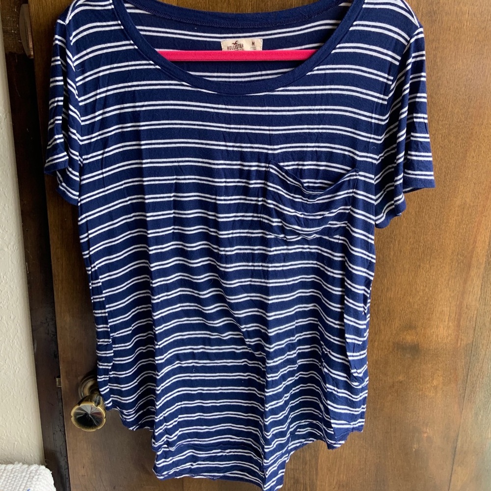 Hollister striped T shirt